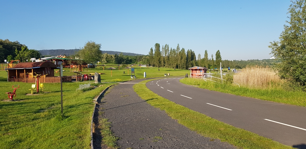 Inline-, Fahrrad- und Laufstrecke - Matylda Most