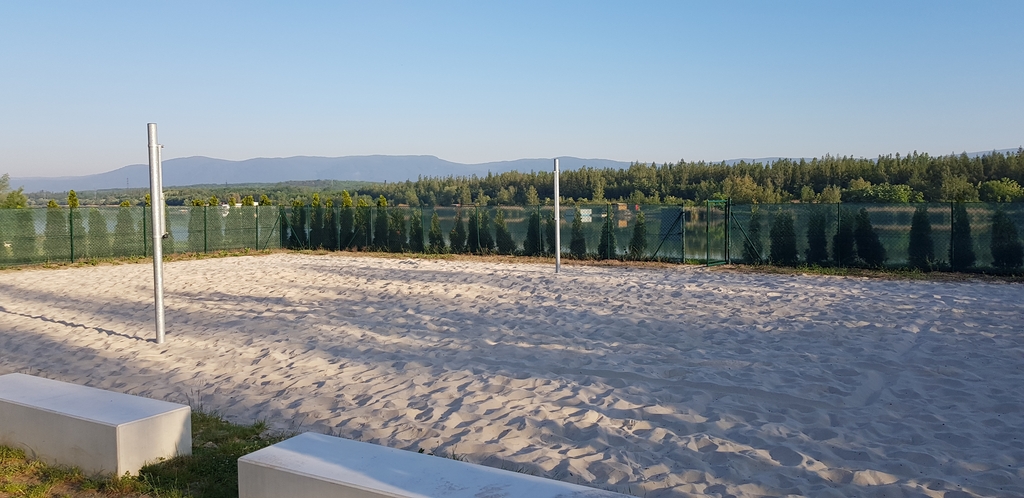 Beach volleyball court - Matylda Most